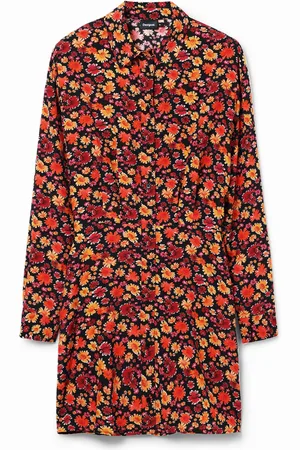 Desigual Abito chemisier corto fiori