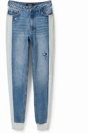 Desigual Jeans jogger ricamati