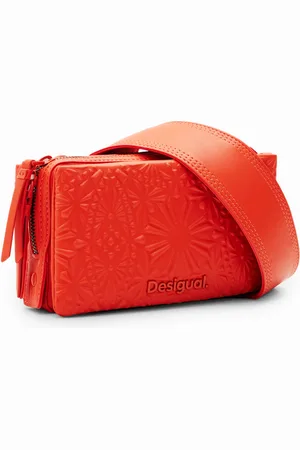 Desigual Tracolla piccola rilievo geometrico