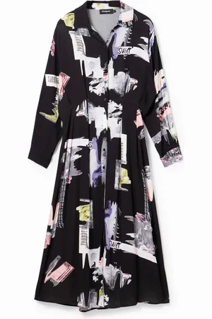 Desigual Abito midi chemisier