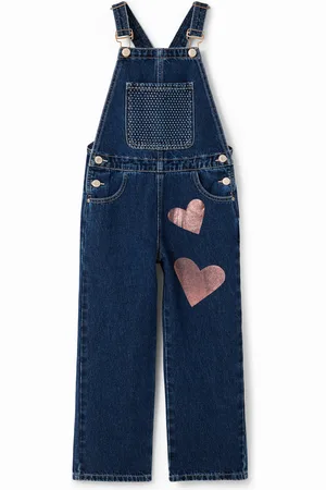 Desigual Salopette denim cuore