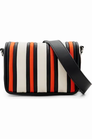 Desigual Borsa tracolla S imbottita righe