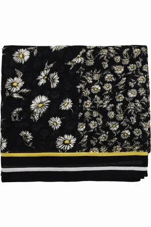 Desigual Sciarpa rettangolare patch margherite