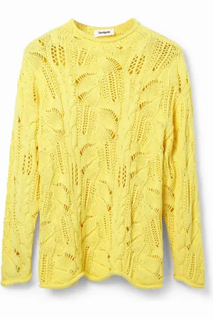 Desigual Maglione oversize traforato