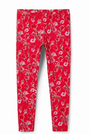 Desigual Leggings lunghi fiori