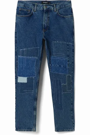Desigual Jeans Carrot patchwork