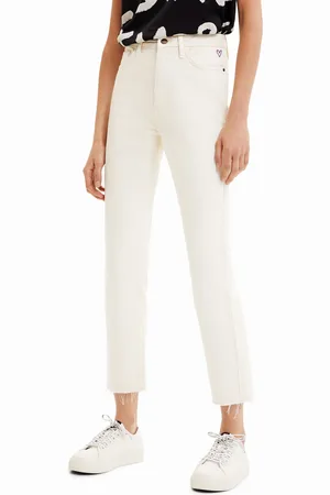 Desigual Jeans Straight cropped