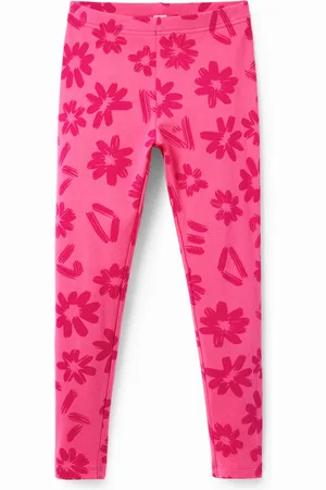Desigual Leggings lunghi fiori
