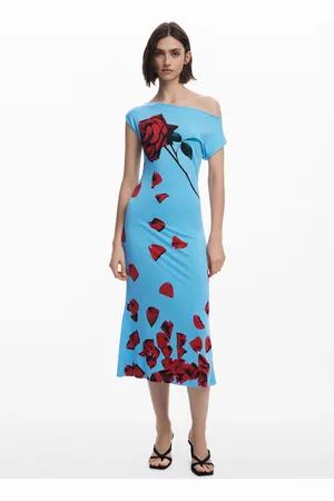 Desigual Vestito bardot petali Tyler McGillivary