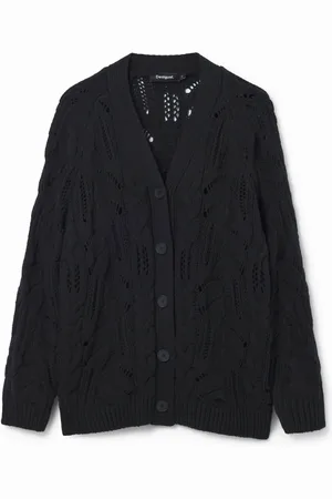 Desigual Cardigan oversize traforato