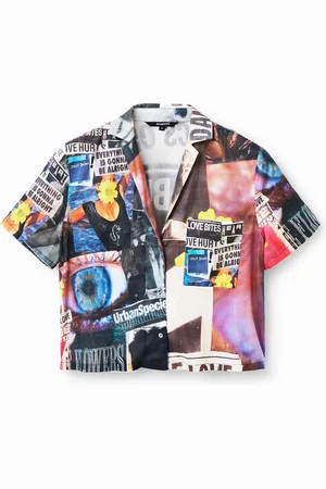 Desigual Camicia corta resort giornale