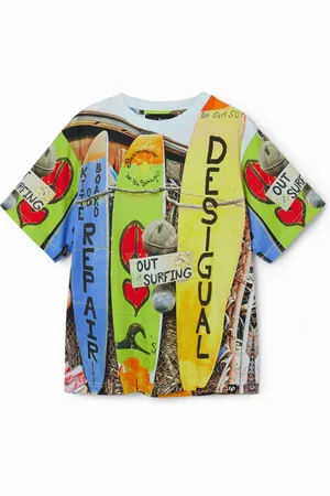 Desigual Maglietta fotografica surf