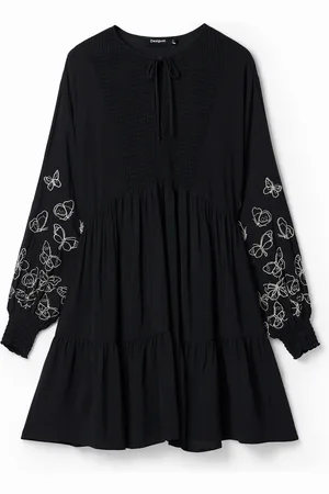 Desigual Abito corto tunica farfalle