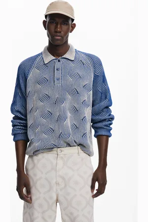 Desigual Maglione polo melangiato