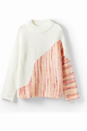 Desigual Maglione design asimmetrico