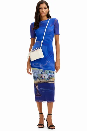 Desigual Abito lungo tulle Christian Lacroix