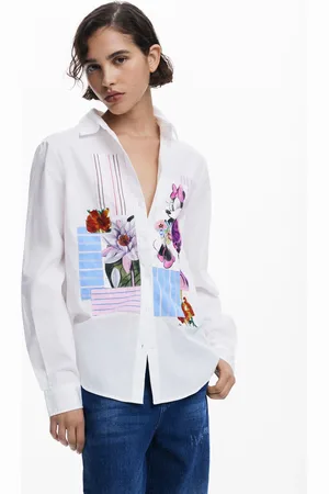Desigual Camicia a fiori Minnie Mouseâ"¢