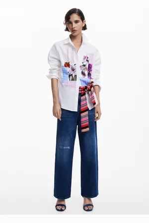 Desigual Camicia a fiori Minnie Mouseâ"¢