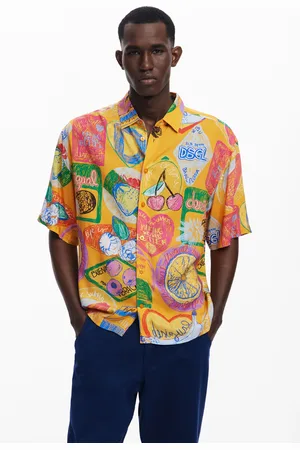 Desigual Short-sleeve shirt with fruits