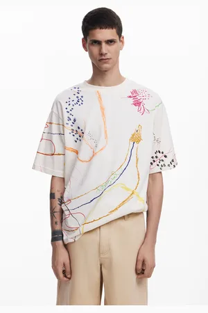 Desigual Maglietta a maniche corte con disegni