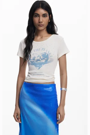 Desigual Maglietta "Love the planet"
