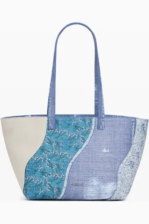 Desigual Grande tracolla patch denim