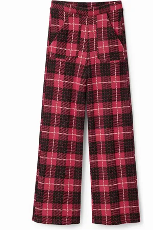 Desigual Pantaloni svasati quadri