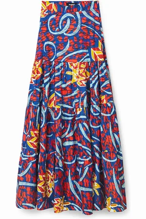 Desigual Gonna lunga multifunzione Stella Jean