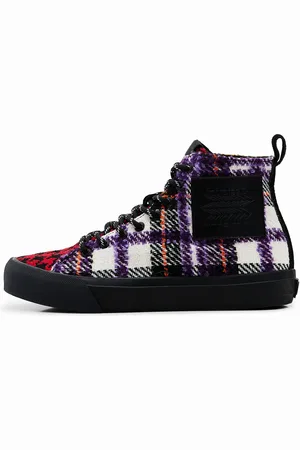 Desigual Sneakers alte scozzesi