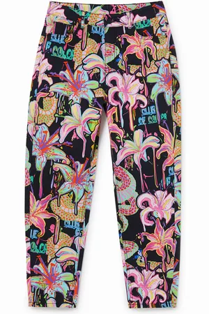 Desigual Pantaloni mum alla caviglia