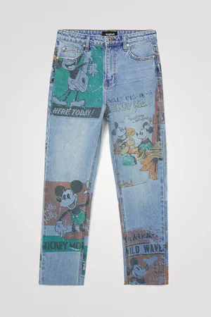 Desigual Jeans straight cropped Topolino