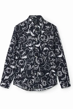 Desigual Camicia popeline arty