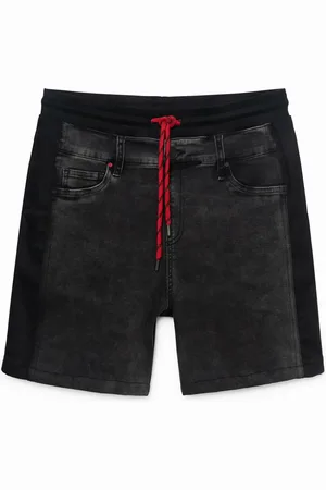 Desigual Pantaloni corti in felpa jeans