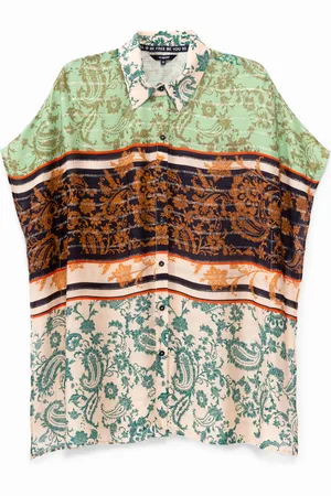 Desigual Camicia boho a fiori