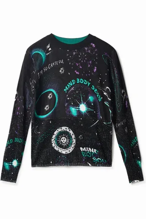 Desigual Maglione a maglia cosmic