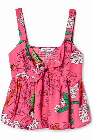 Desigual Top spalline tropicale