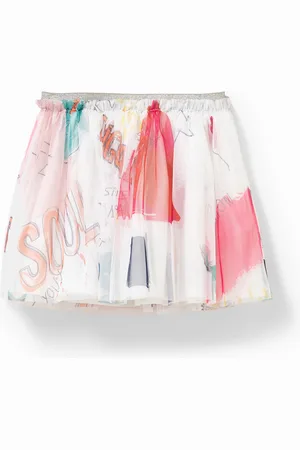Desigual Gonna multistrato in tulle