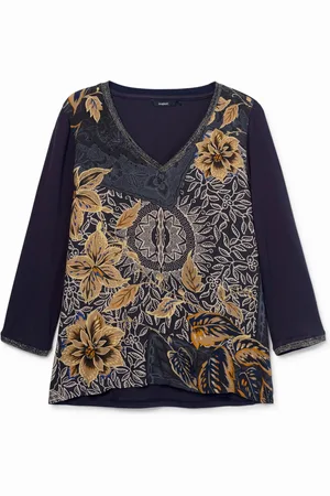 Desigual Maglietta floreale boho