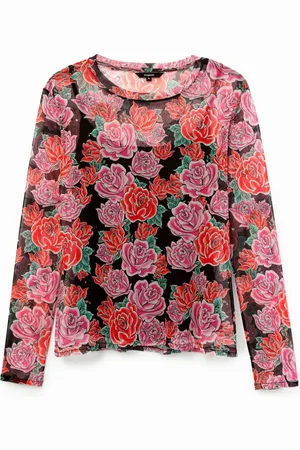 Desigual Maglietta slim fiori