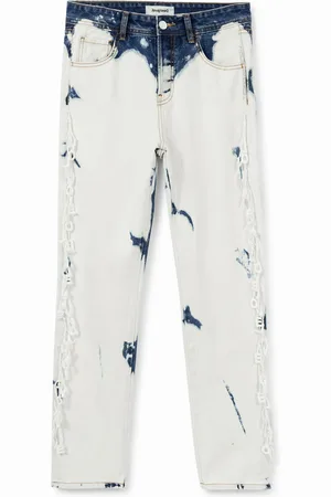 Desigual Jeans boyfriend effetto stinto