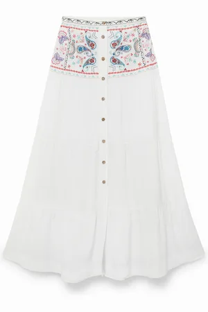 Desigual Gonna lunga paisley