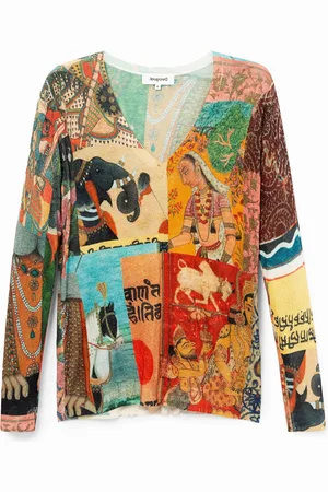 Desigual Pullover maglia indiana