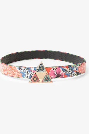 Desigual Cintura reversibile tropicale