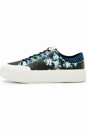 Desigual Sneaker plateau floreale