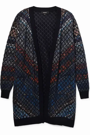 Desigual Giacca aperta maglia sottile