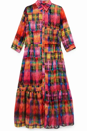 Desigual Vestito chemisier midi