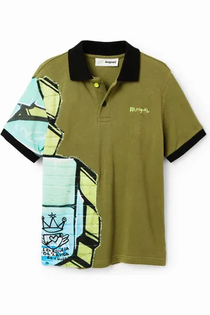 Desigual Polo manica corta graffiti