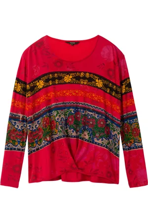 Desigual Maglietta fregi fiori