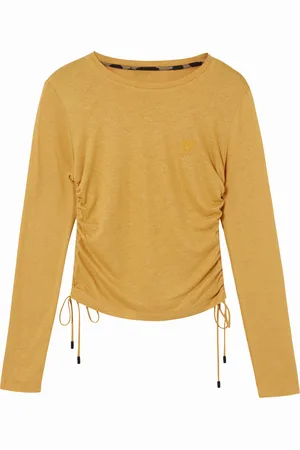 Desigual Maglietta slim arricciabile
