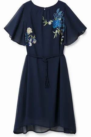 Desigual Vestito svasato floreale